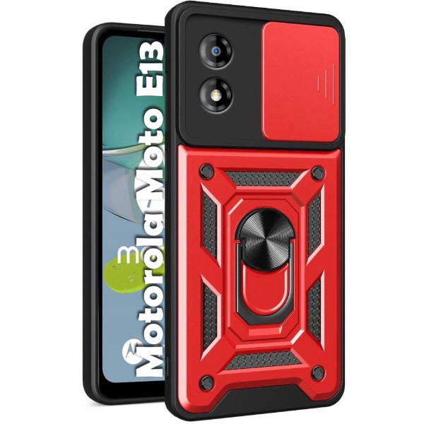 Фото - Чехол для смартфона BeCover Military for Motorola Moto E13 Red (709104)
