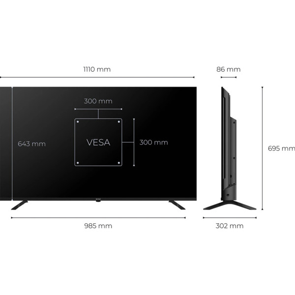 Фото - Телевизор Kivi 50U800KB