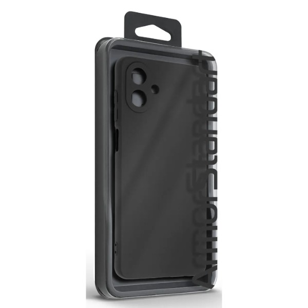 Фото - Чохол для смартфону Armorstandart Matte Slim Fit for Samsung A08 4G Camera cover Black (ARM92509)
