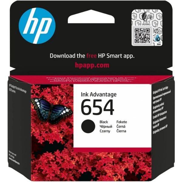 Фото - Картридж для струйных МФУ и принтеров HP No.654 DJ IA 2976/4376/6575 Black (7FP39UE)