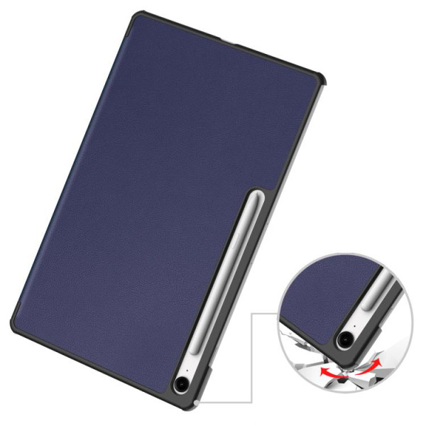 Фото - Чохол для планшету BeCover Smart Case for Samsung Galaxy Tab S10 FE Plus (SM-X620/SM-X626) 13.1" Deep Blue (713382)