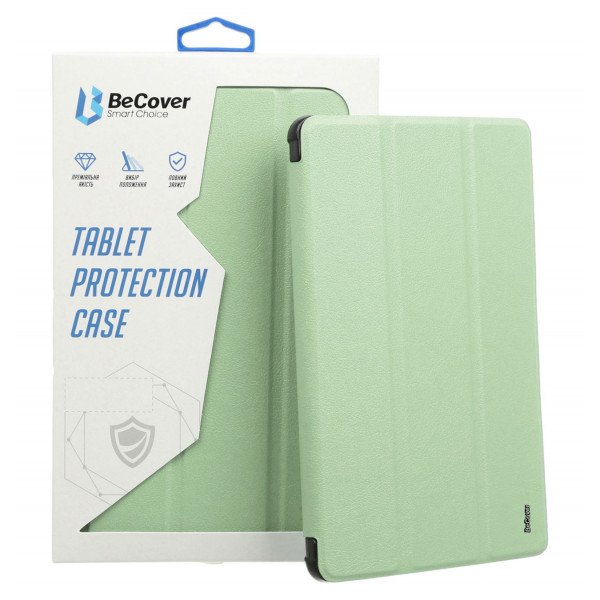 Фото - Чохол для планшета BeCover Tri Fold Soft TPU з кріпленням Apple Pencil for Apple iPad Air (4/5) 2020/2022 10.9'' Green (711107)