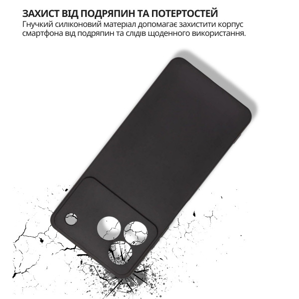 Фото - Чохол для смартфона BeCover for ZTE Blade A76 4G Black (714934)