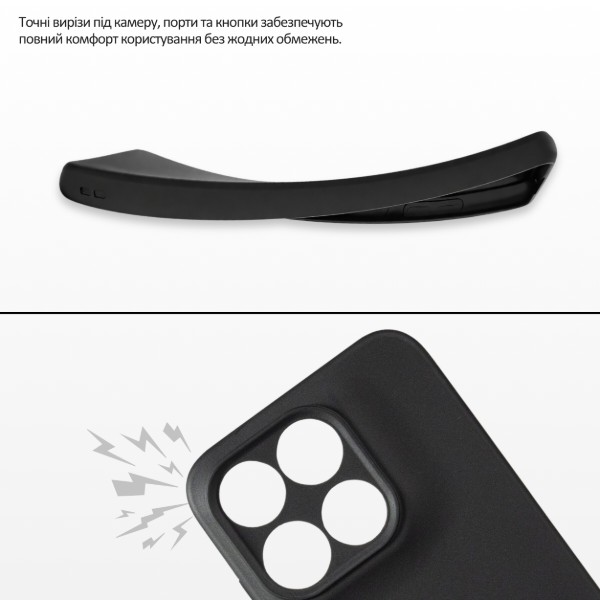 Фото - Чохол для смартфону BeCover for Motorola Moto G77 Black (716055)