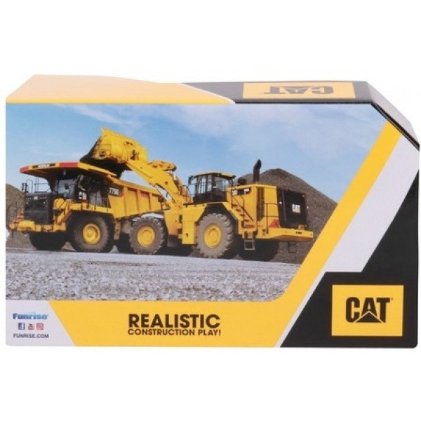 Фото - Базовый игровой транспорт для малыша Funrise CAT Бульдозер (82012F)