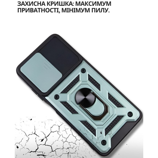 Фото - Чохол для смартфону BeCover Military for Samsung Galaxy S25 Edge SM-S937 Dark Green (714571)