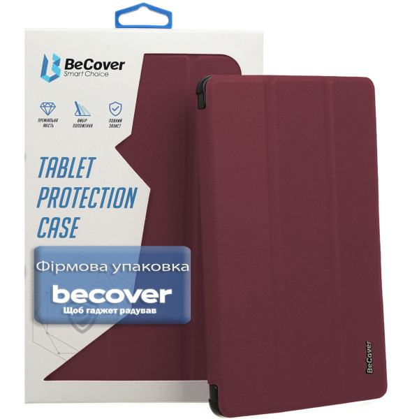 Фото - Чехол для планшета BeCover Smart Case for Lenovo Idea Tab Plus 12.1" Red Wine (715085)