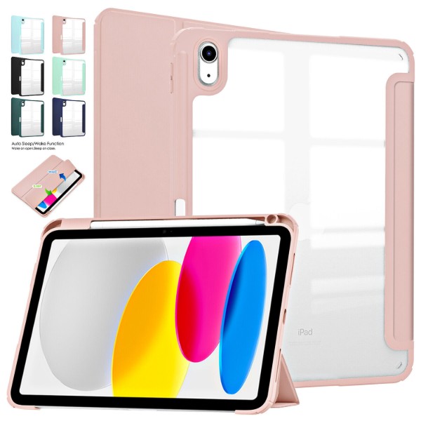 Фото - Чохол для планшета Becover Soft Edge с креплением Apple Pencil для Apple iPad 10.9" (2022/2024)/iPad (А16) 2025 11" Rose Gold (709186)