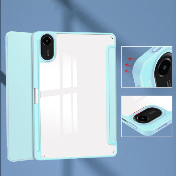 Фото - Чохол для планшета BeCover Soft Edge з кріпленням для стілусу for Xiaomi Redmi Pad 2 11.0" Light Blue (713661)
