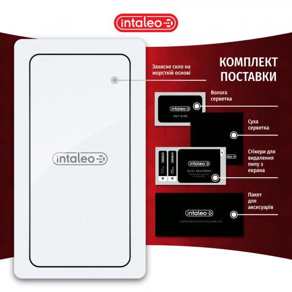 Фото - Захисне скло для смартфону Intaleo Full Glue for Samsung Galaxy S24 Plus Black (1283126590245)