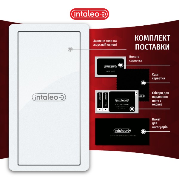 Фото - Защитное стекло для смартфона Intaleo Full Glue for Samsung Galaxy S24 Ultra Black (1283126590252)
