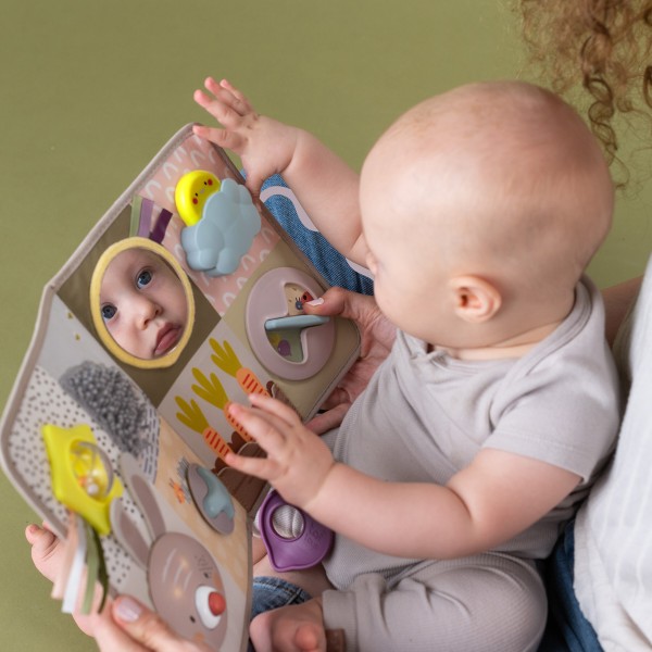 Фото - Підвіска Taf Toys Розвиваючий центр для ліжечка колекції Садик у місті - ПІЗНАЙ СВІТ (13115)