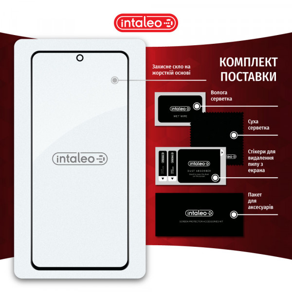 Фото - Захисне скло для смартфону Intaleo Full Glue for Xiaomi 12 Lite Black (1283126559389)