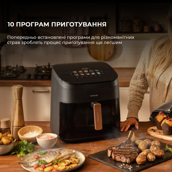 Фото - Уценка - Мультипечь Cecotec Cecofry&Grill Smokin 8500 (A01 EU01 101136)