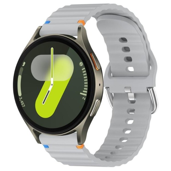 Фото - Ремінець для смарт-годинника BeCover Ribbed Straight (20mm) for Samsung Galaxy Watch 7 (40/44mm) / 7 FE / 6 / 6 Classic / 5 / 5 Pro / 4 / 4 Classic / Watch 3 (41mm) (714848)