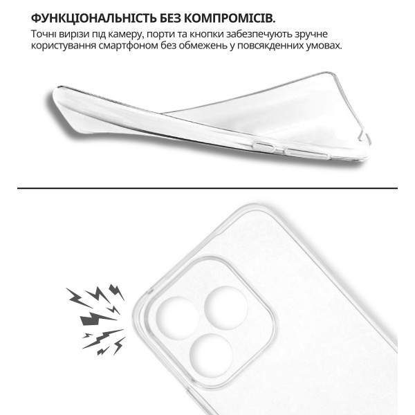 Фото - Чохол для смартфону BeCover for Honor 400 Lite Transparancy (714909)
