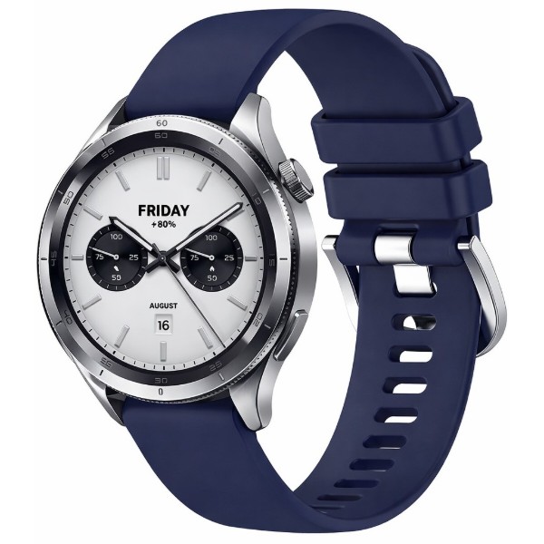 Фото - Ремінець для смарт-годинника BeCover for Xiaomi Watch S4 47mm (22mm) Deep Blue (715150)