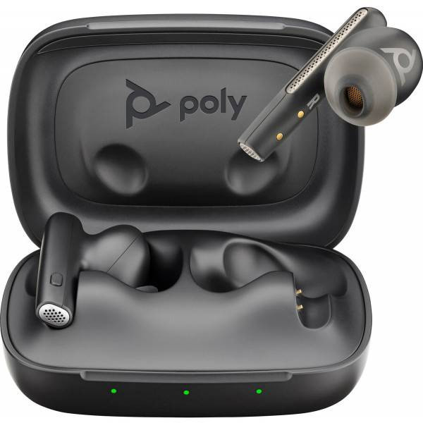 Фото - Навушники вкладиші бездротові TWS Poly Voyager Free 60 Earbuds + BT700A + BCHC Black (7Y8H3AA) Фото - Навушники вкладиші бездротові TWS Poly Voyager Free 60 Earbuds + BT700A + BCHC Black (7Y8H3AA)