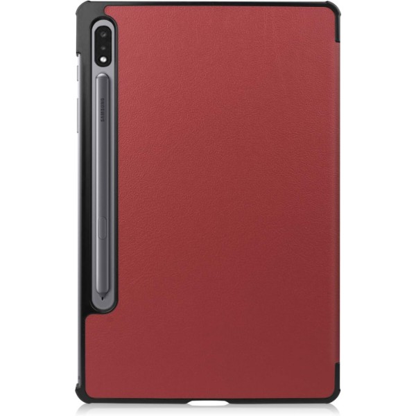 Фото - Чехол для планшета BeCover Smart Case for Samsung Galaxy Tab S10 FE (SM-X520/SM-X526) 10.9" Red Wine (713281)