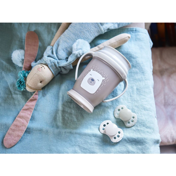 Фото - Динамічна пустушка Lovi 0-2 м-ців 2 шт. Buddy bear (22/862)