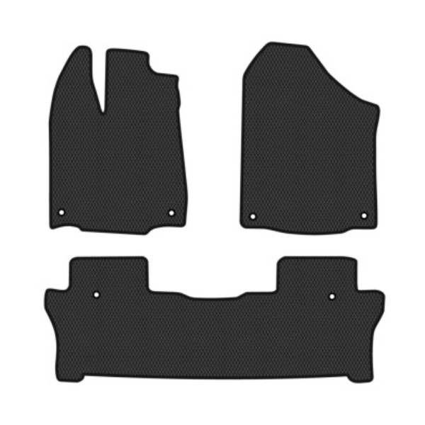 Фото - EVA коврики в салон авто EVAtech для Pilot Elite 8 seats Honda 2015-2022 3 поколение SUV USA HA13337ZV3TL6RBB