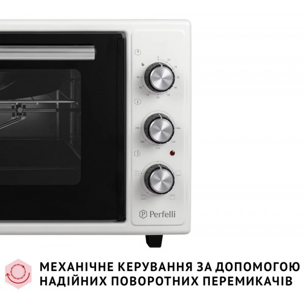 Фото - Печь электрическая Perfelli MIRAGE 48 WHITE