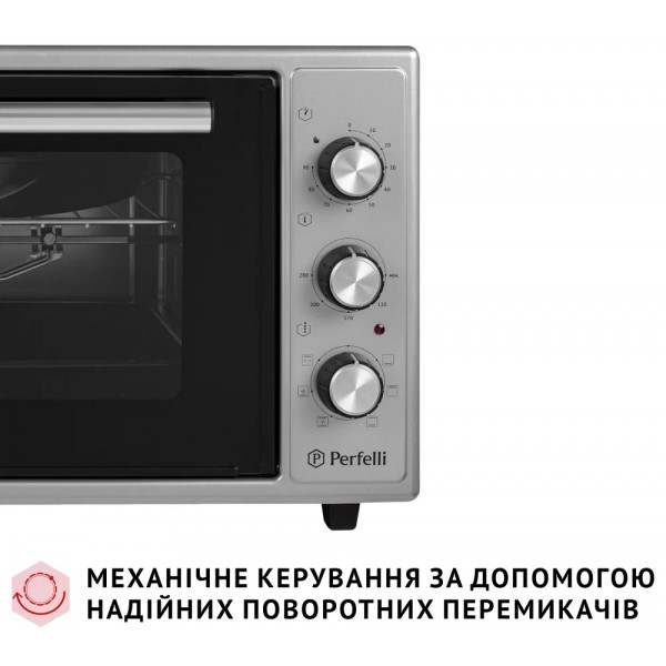 Фото - Печь электрическая Perfelli SIERRA 48 GREY