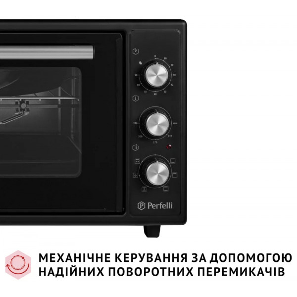 Фото - Печь электрическая Perfelli SIERRA 48 BLACK