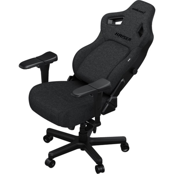 Фото - Крісло для геймерів Anda Seat Kaiser 4 Size XL Dark Gray Linen Fabric (AD12YDDC-XLL-20-GB-CF)