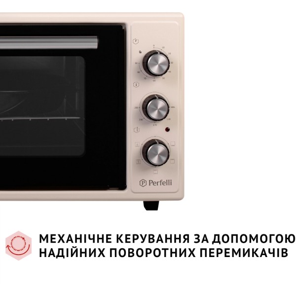 Фото - Печь электрическая Perfelli TRIMO 37 IVORY