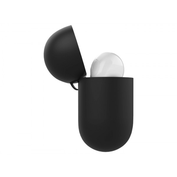 Фото - Чохол для навушників KeyBudz for Apple AirPods 3 Elevate Series Keychain Black (AP3_S5_BLK)