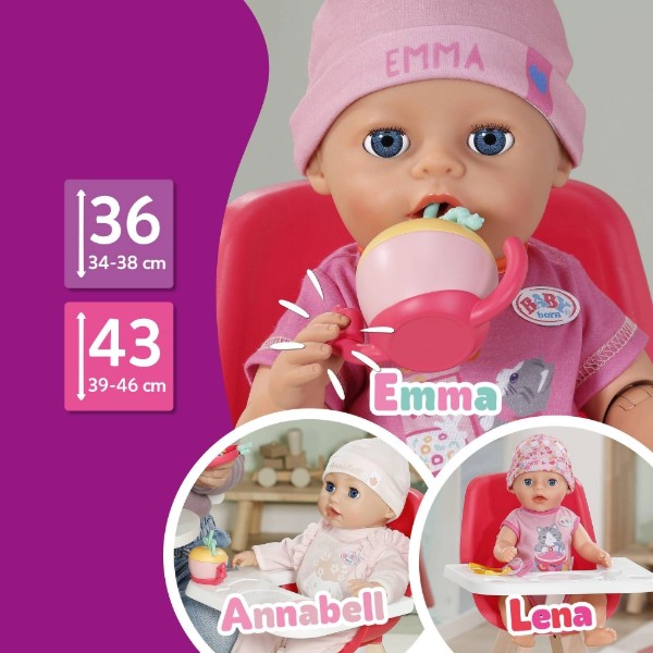 Фото - Аксессуары для пупса Baby Born серии Click and Play – МИЛОЕ КОРМЛЕНИЕ (839768)
