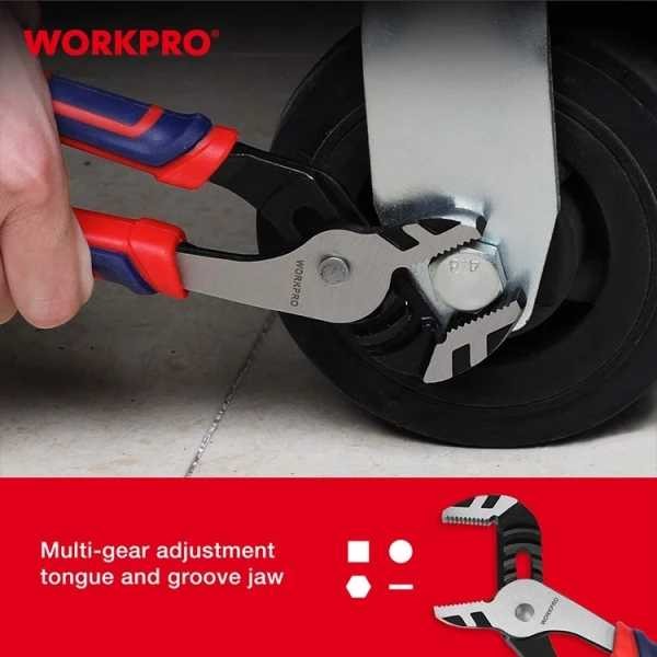 Фото - Клещи WORKPRO 250 мм CR-Ni PRO (WP231111)