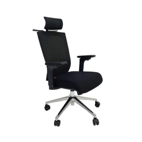 Фото - Крісло офісне Barsky ECO Black slider (G-5)