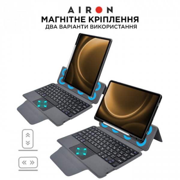Фото - Чохол-клавіатура для планшета AIRON Premium for Samsung Galaxy Tab S9 FE 10.9'' 2023 (4822352781114)