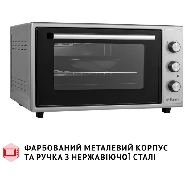 Фото - Печь электрическая Perfelli CLASSIC 48 GREY