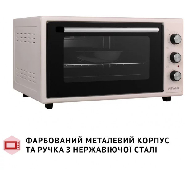 Фото - Піч електрична Perfelli CLASSIC 48 IVORY