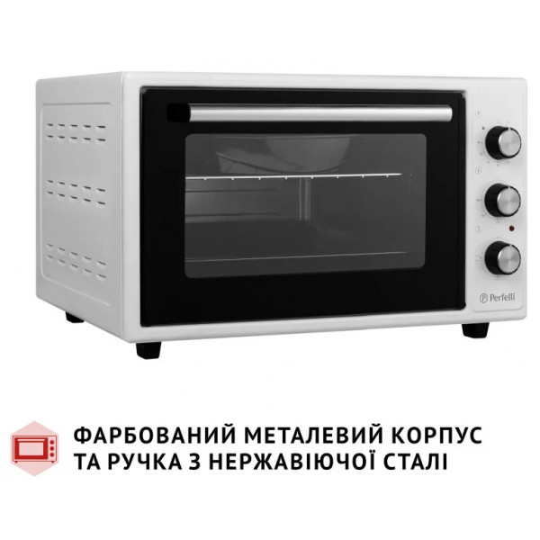 Фото - Печь электрическая Perfelli CLASSIC 37 WHITE