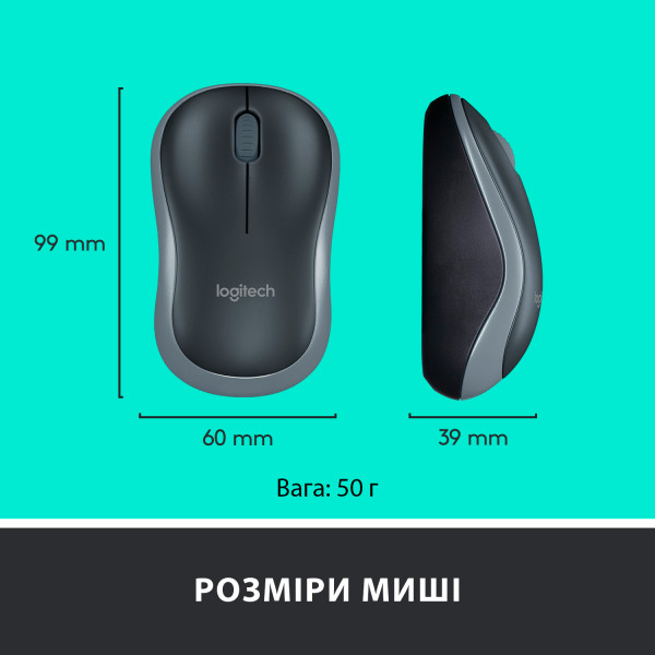 Фото - Клавіатура + миша бездротова Logitech MK270 UA (920-004508)