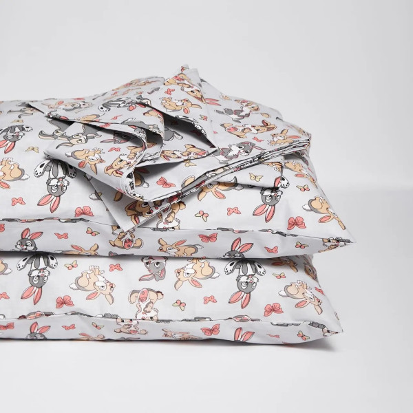 Фото - Комплект постільної білизни Moon&Star Бязь Gold Люкс Bunny Dreams (MS-890000074)