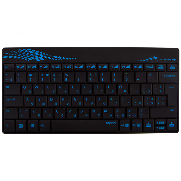 Фото - Клавіатура бездротова Rapoo 8000 Wireless Blue