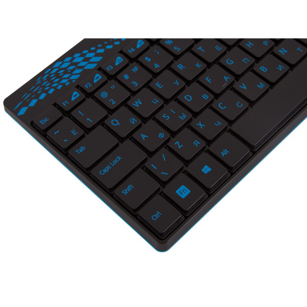 Фото - Клавіатура бездротова Rapoo 8000 Wireless Blue