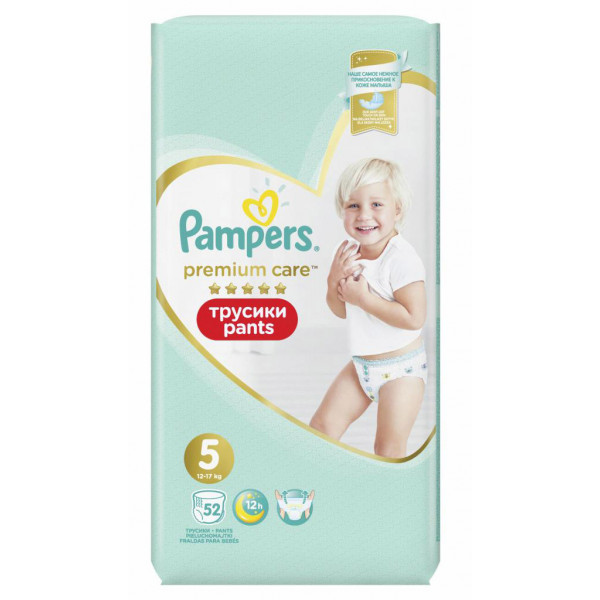 Фото - Одноразові підгузки-трусики Pampers Premium 5 52 шт. (8001090760036)