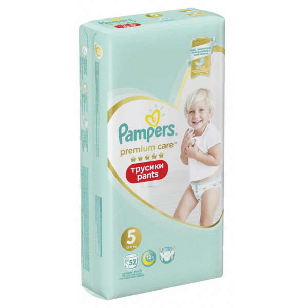 Фото - Одноразові підгузки-трусики Pampers Premium 5 52 шт. (8001090760036)
