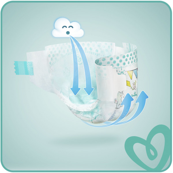 Фото - Одноразові підгузки Pampers Active Baby Розмір 4 (9-14 кг), 174 шт. (81678671)
