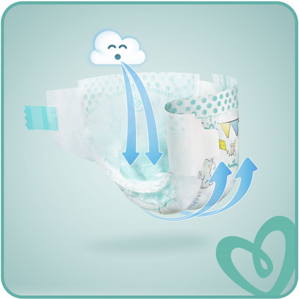 Фото - Одноразові підгузки Pampers Active Baby Розмір 3 (6-10 кг), 82 шт. (81680782)