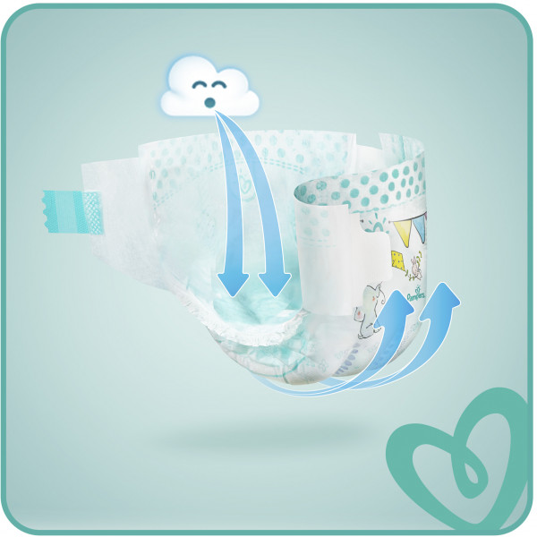 Фото - Одноразові підгузки Pampers Active Baby Розмір 3 (6-10 кг), 104 шт. (81680833)