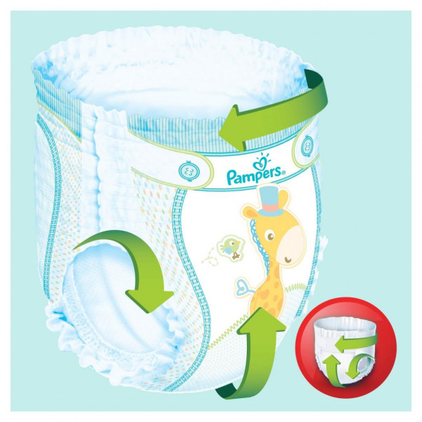 Фото - Одноразові підгузки-трусики Pampers Pants 5 Junior 66 шт. (8001090994851)