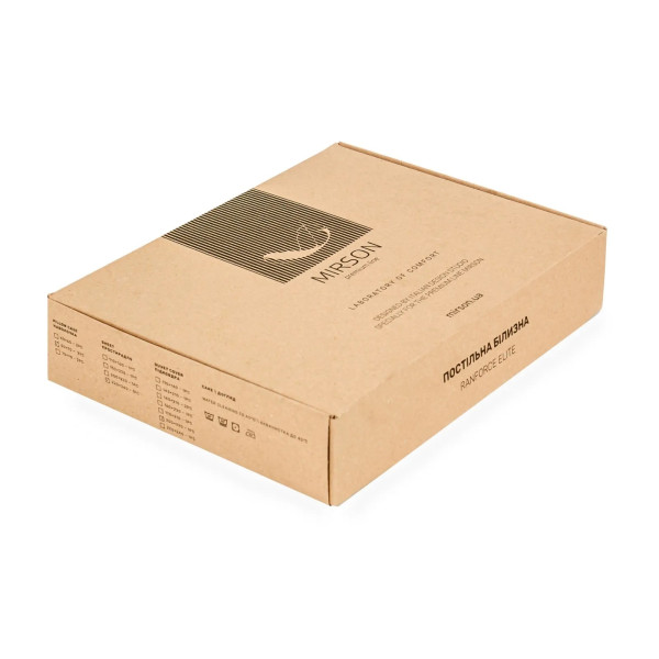 Фото - Комплект постільної білизни MirSon Бязь Ranforce Elite 16-1364 Palermo 175х210 (2200004670379)