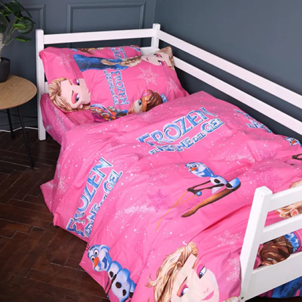 Фото - Комплект постельного белья MirSon Бязь Kids Time 17-0805 Disney Frozen 175х210 см (2200011448305)
